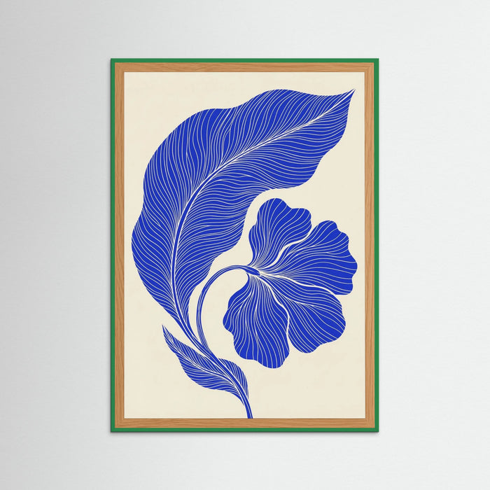 Green Wood Fluid Silhouette