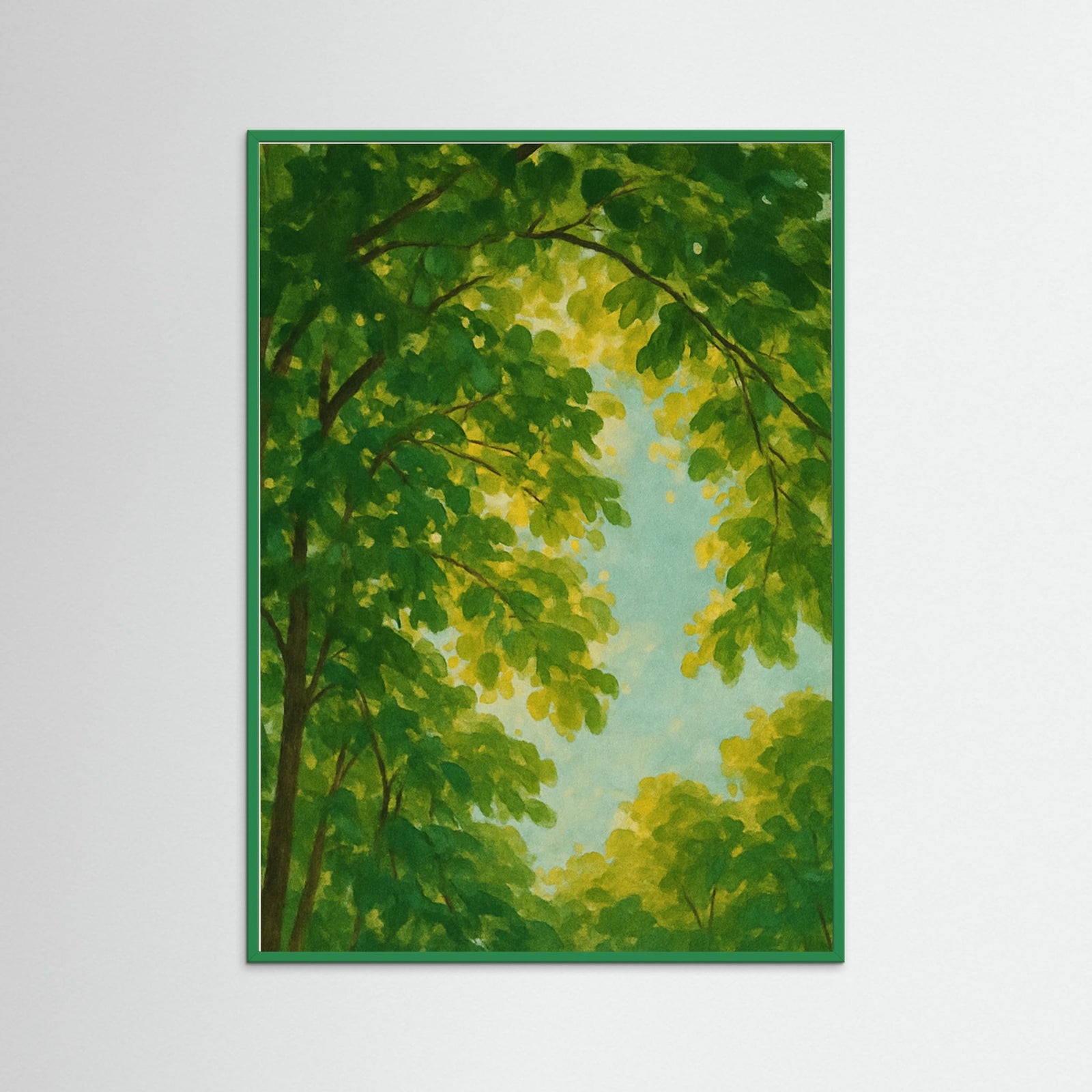 Green Wood Forest Canopy