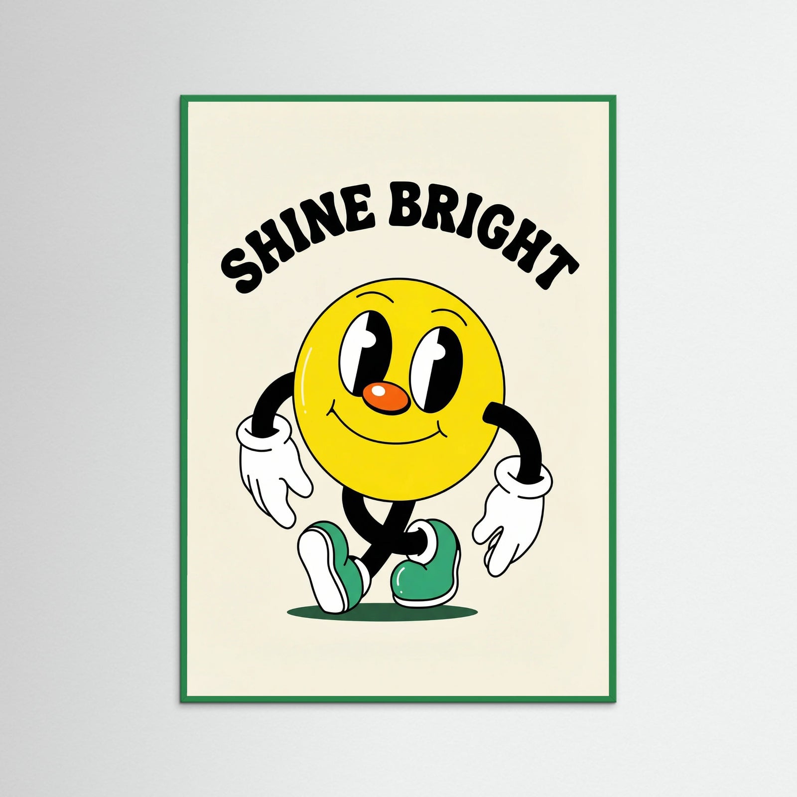 Green Wood Forward Smile