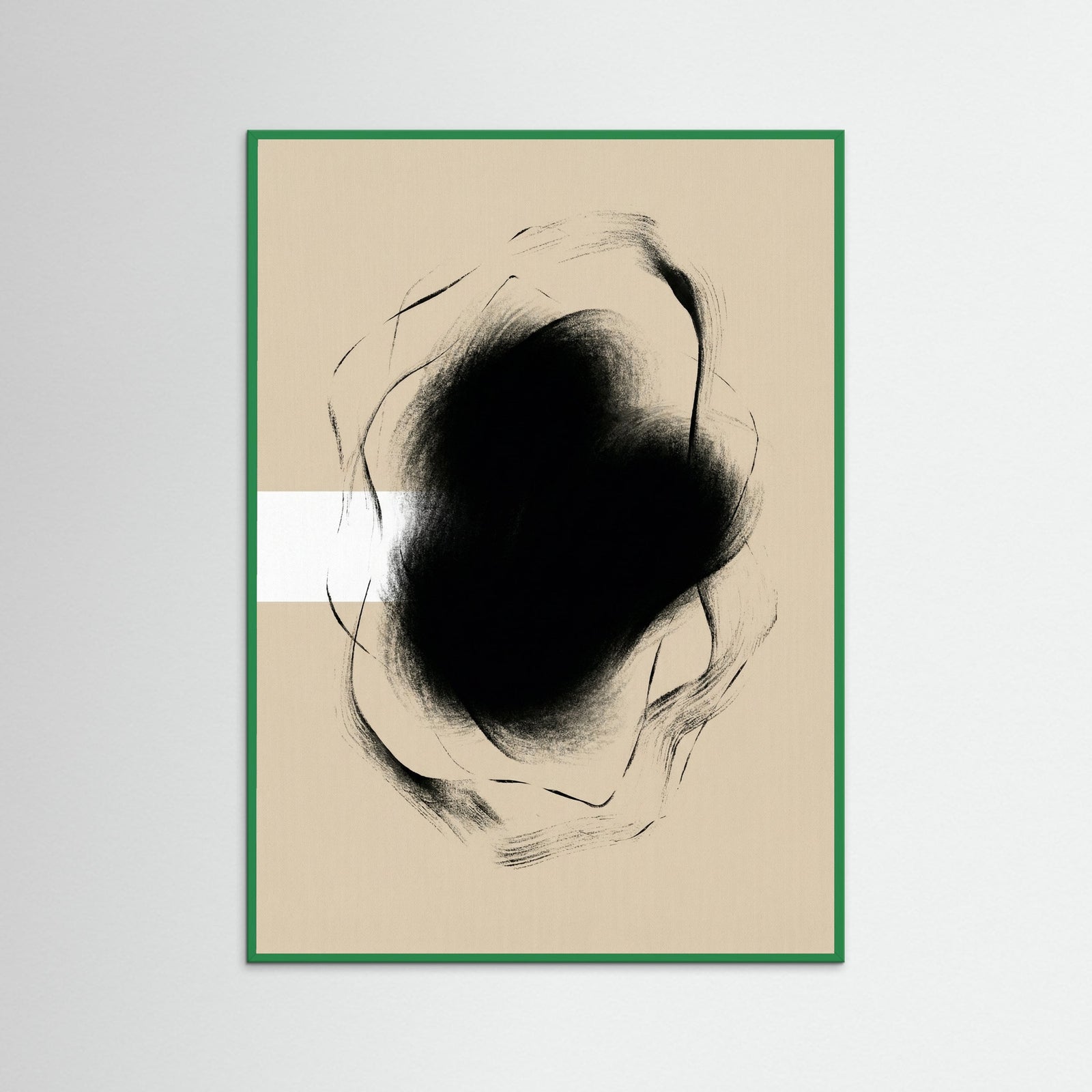 Green Wood Fragmented Forms