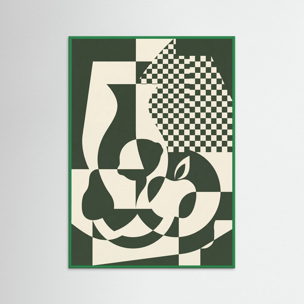 Green Wood Fragmented Gaze