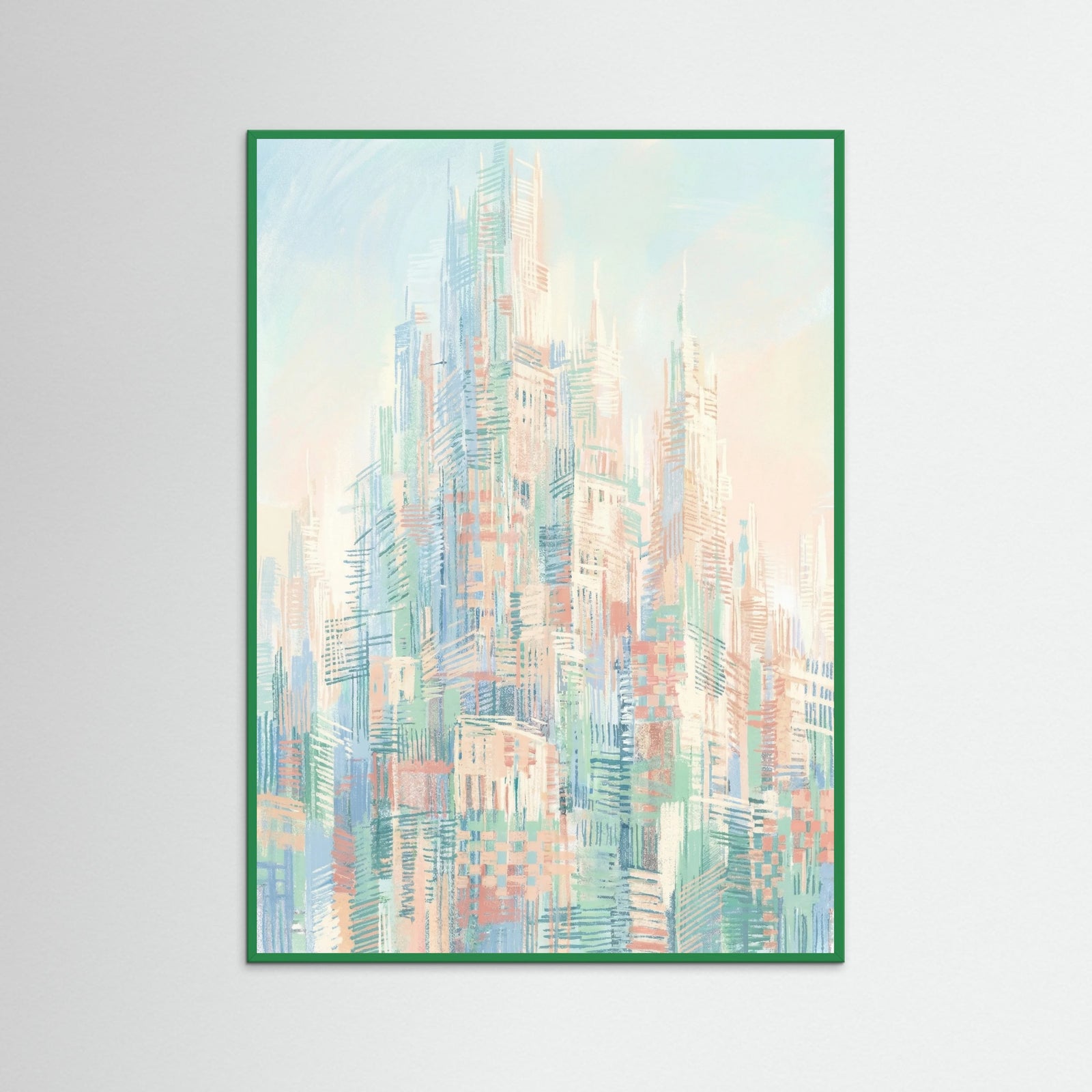 Green Wood Fragmented Landscape