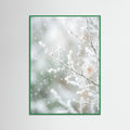 Green Wood Frosted Pines
