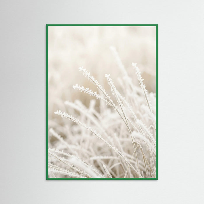 Green Wood Frosted Whispers