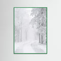 Green Wood Frozen Calm