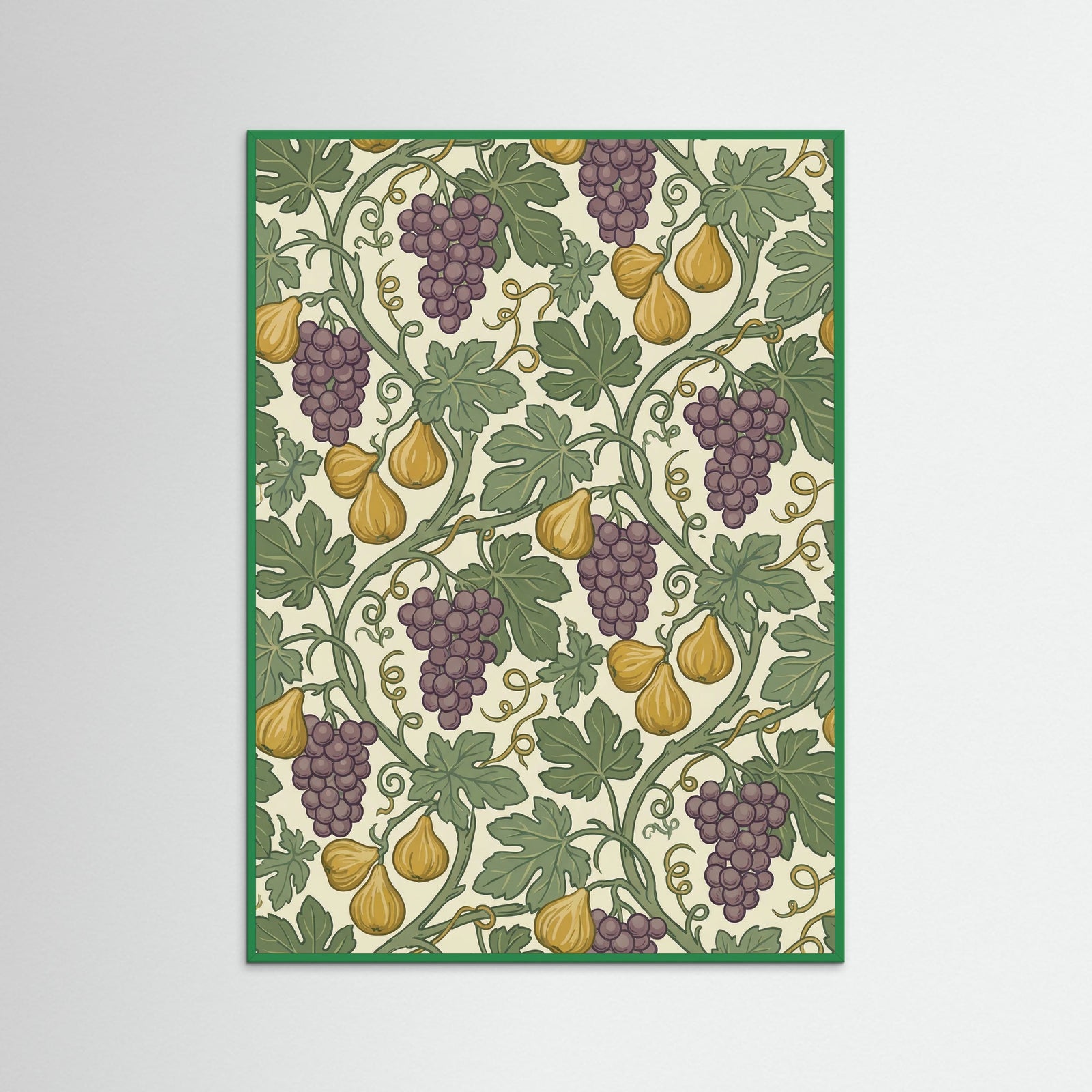 Green Wood Garden Trellis Motif