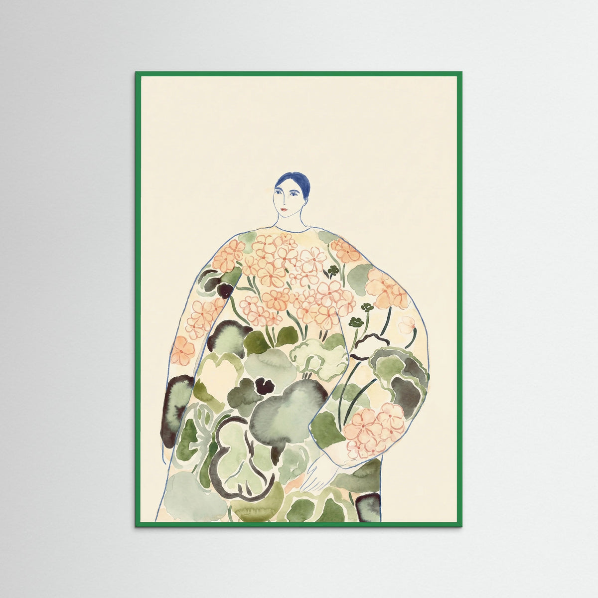 Green Wood Gentle Bloom