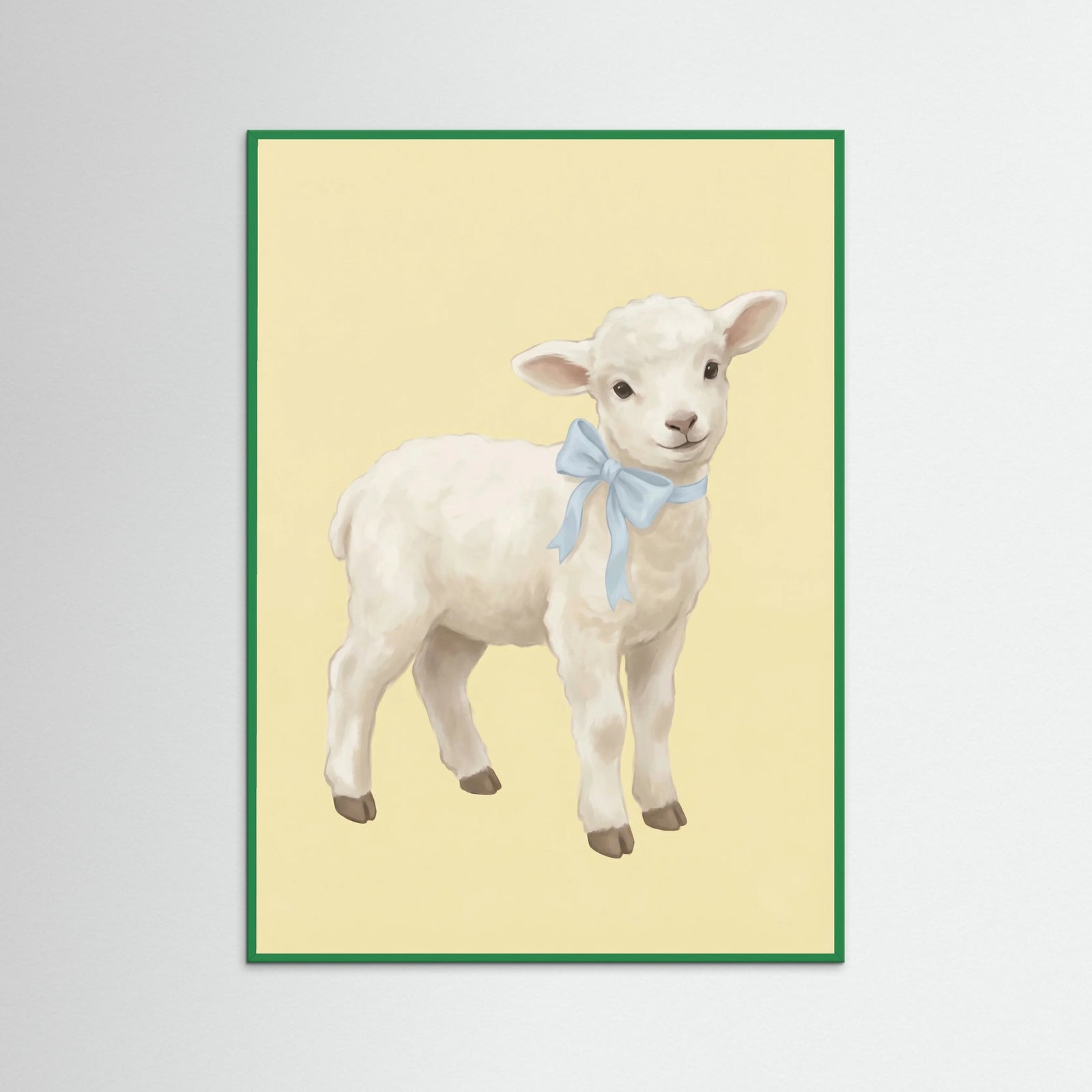 Green Wood Gentle Duck