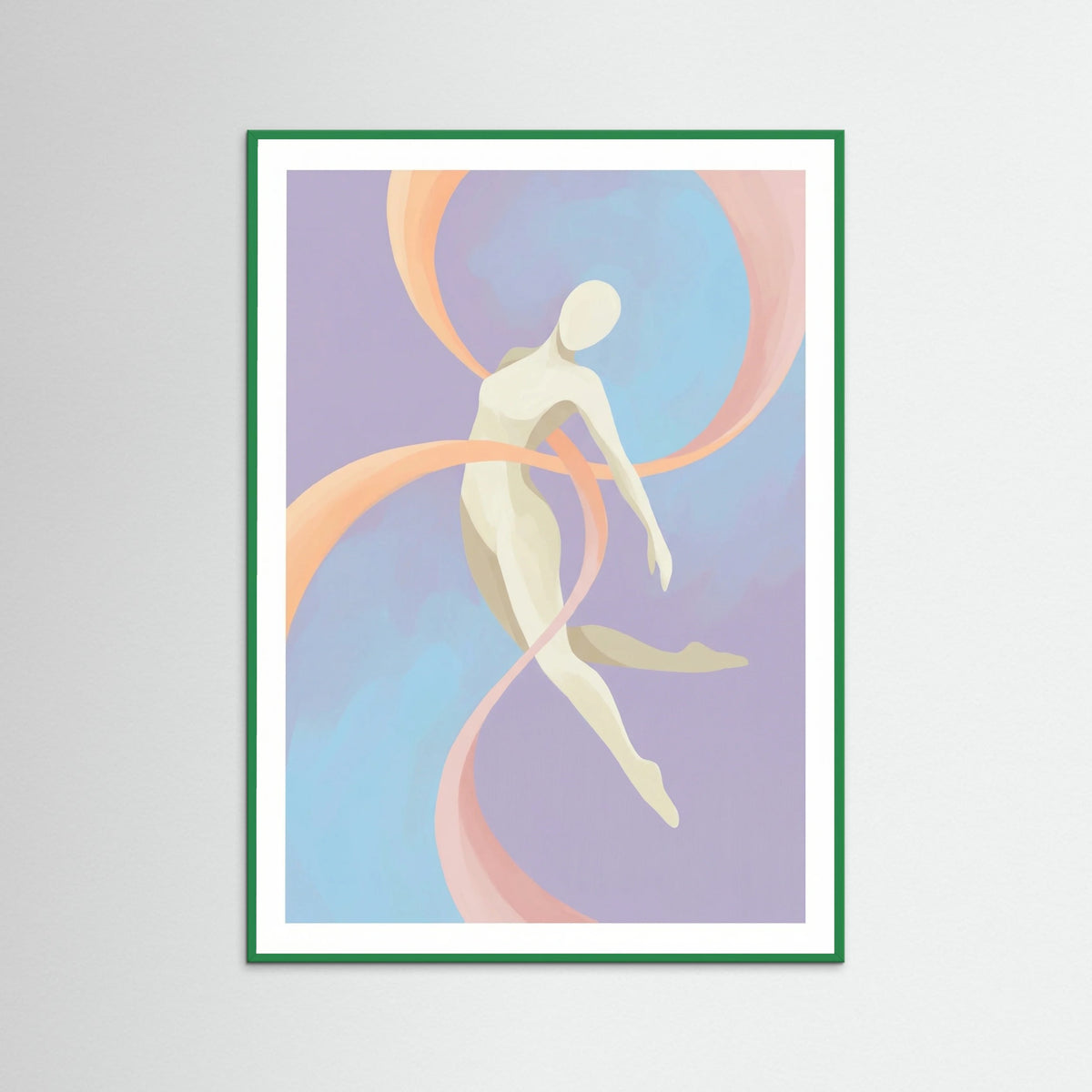 Green Wood Gentle Embrace Blue