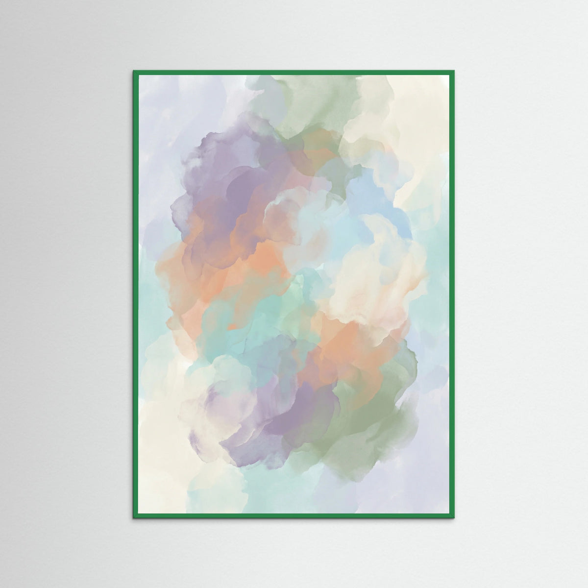 Green Wood Gentle Hues