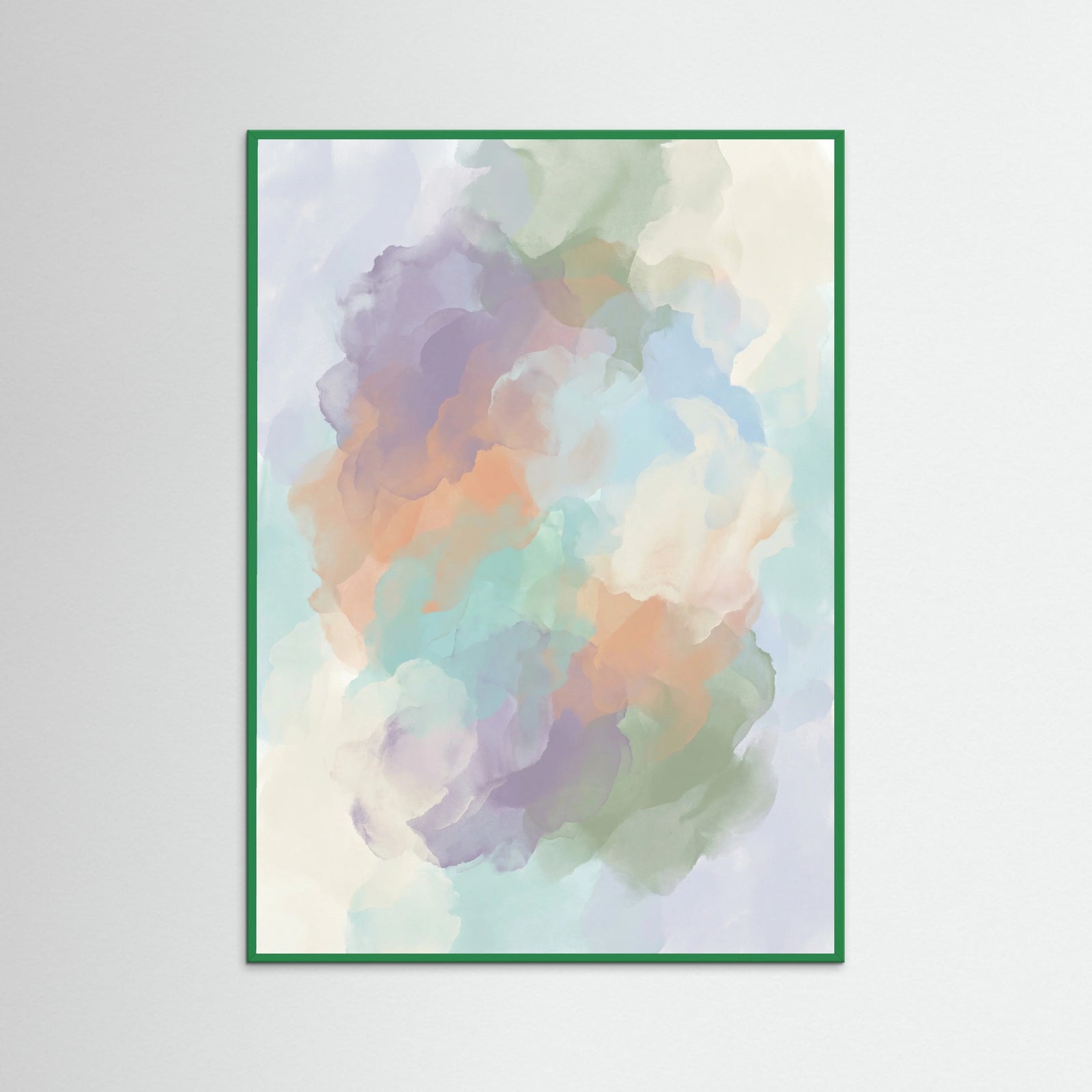 Green Wood Gentle Hues