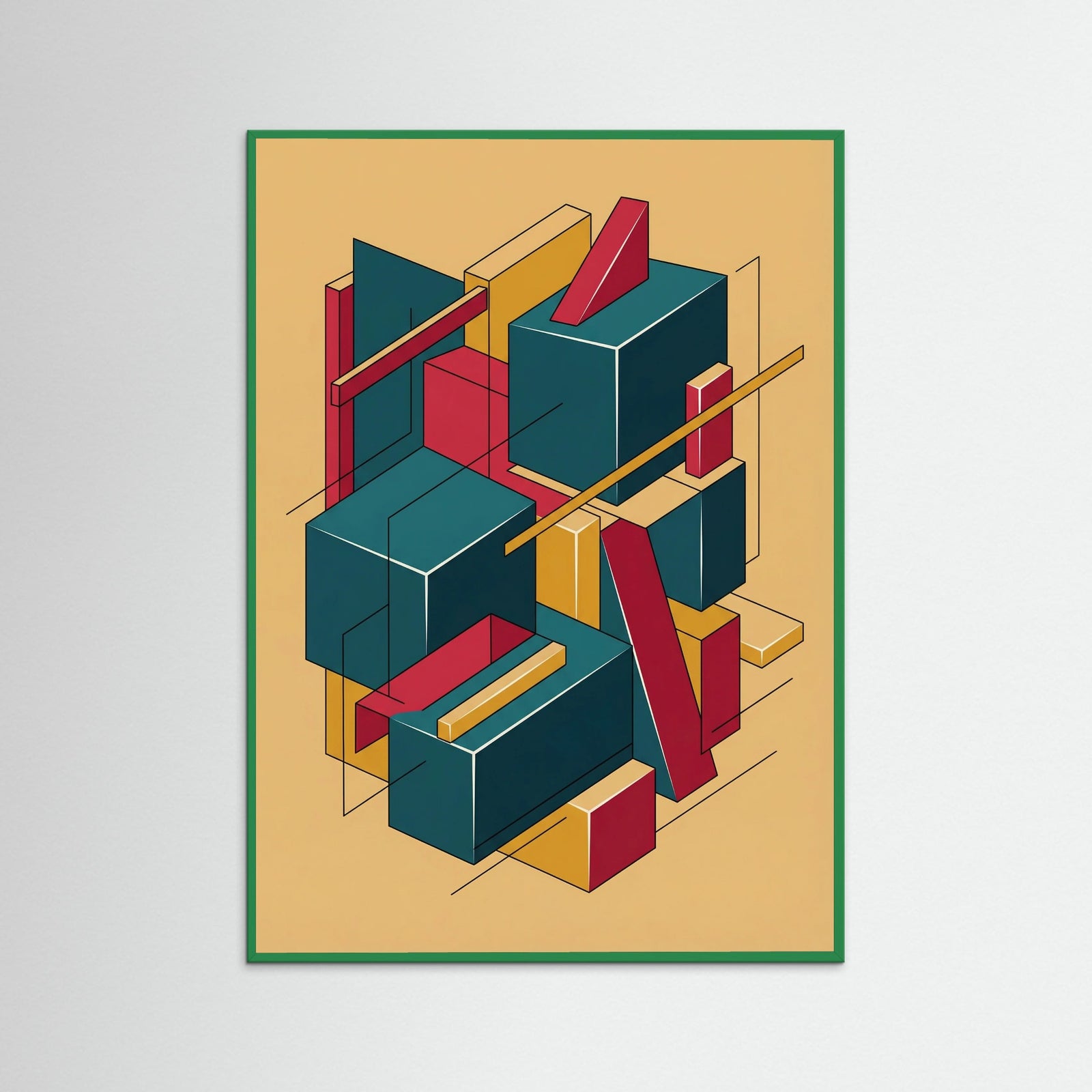 Green Wood Geometric Deconstruction