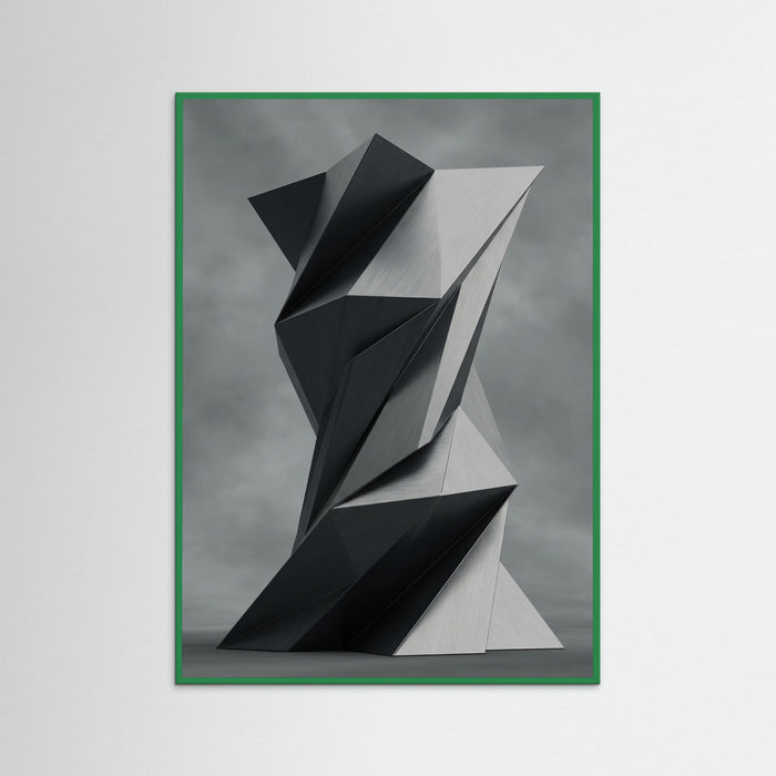 Green Wood Geometric Folds
