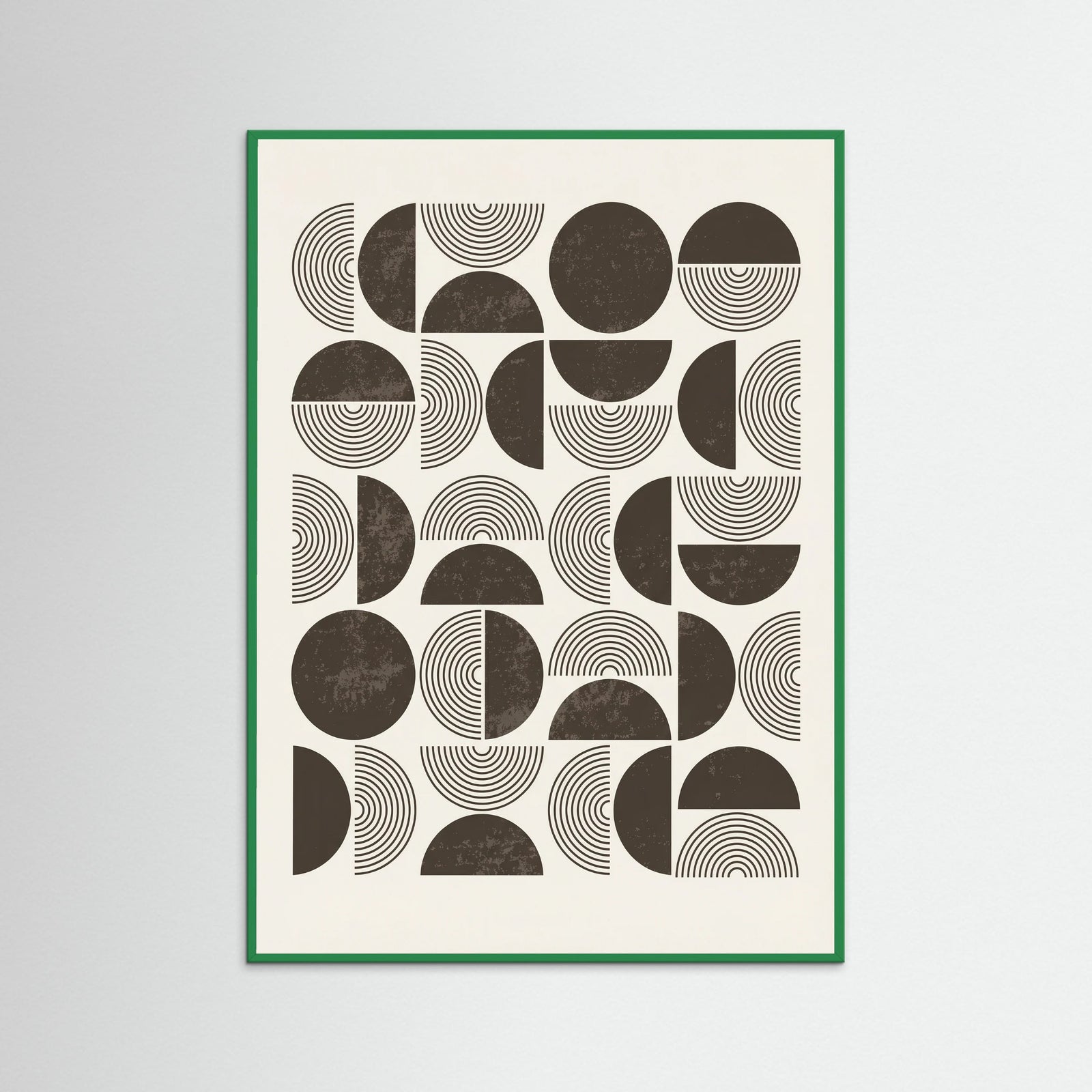 Green Wood Geometric Rhythms
