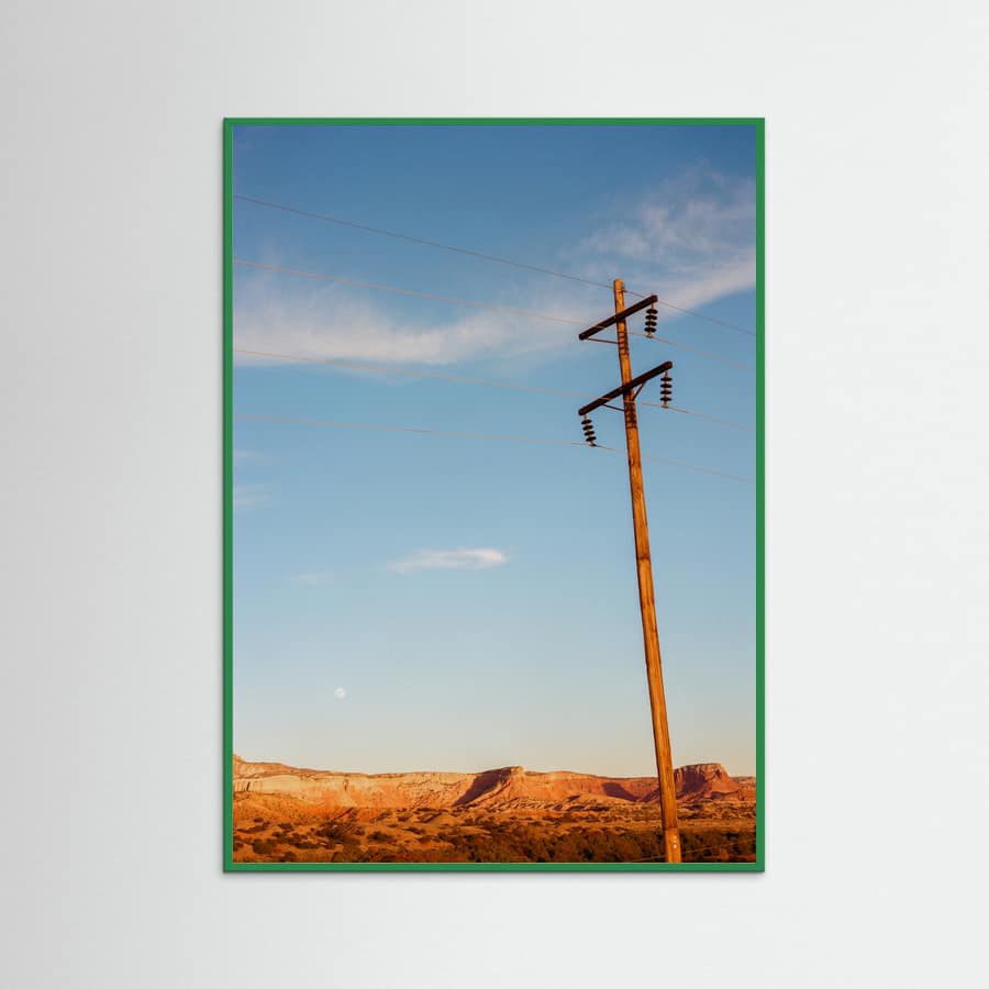 Póster Ghost Ranch Sunset II – póster e impresión artística