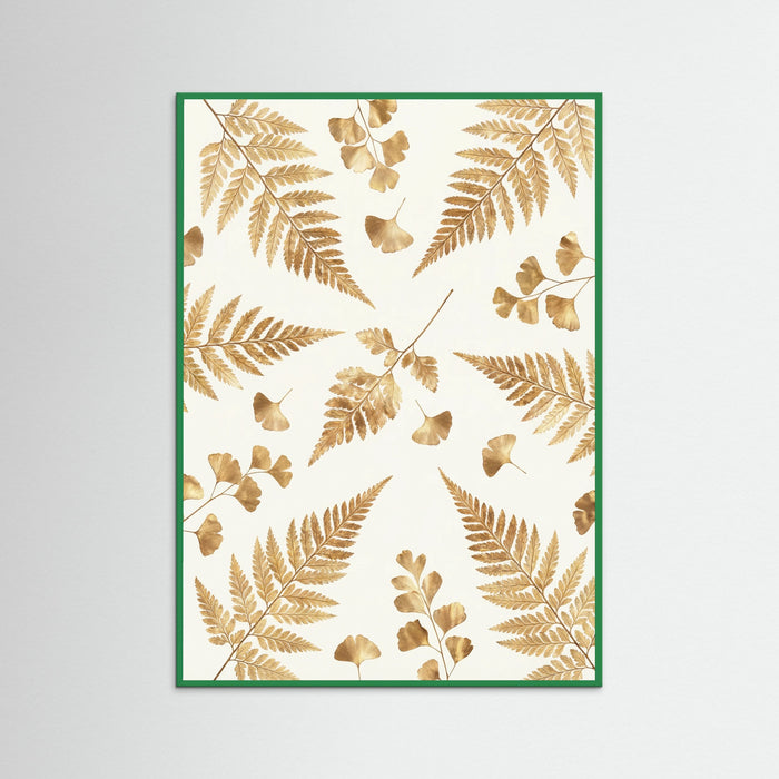 Green Wood Gilded Eucalyptus