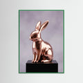 Green Wood Gilded Playmate