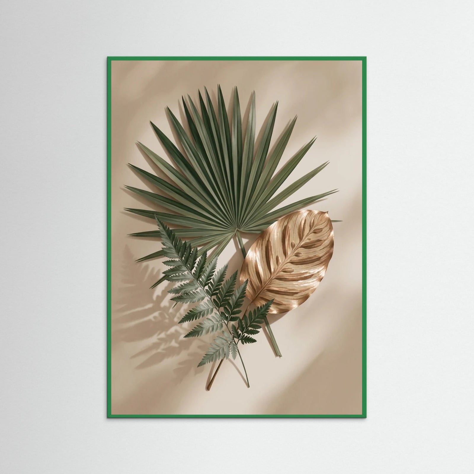 Green Wood Gilded Tropics