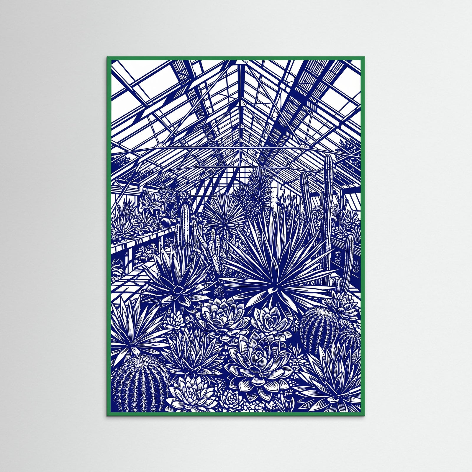 Green Wood Glasshouse Canopy