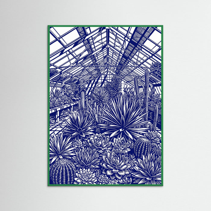 Green Wood Glasshouse Canopy