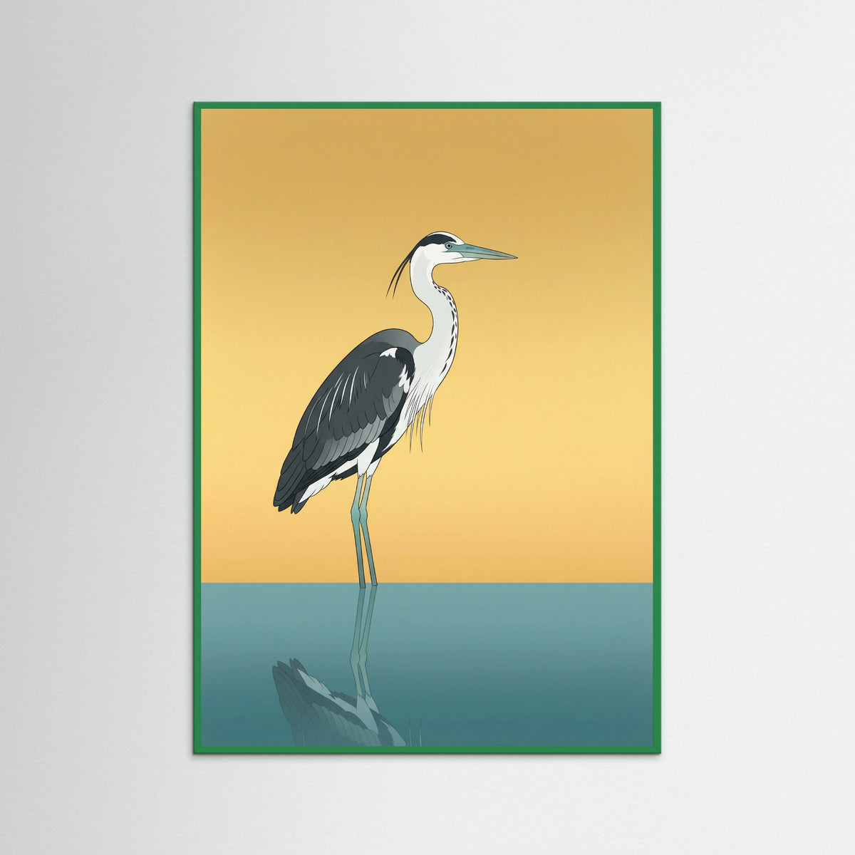 Green Wood Golden Crane Procession