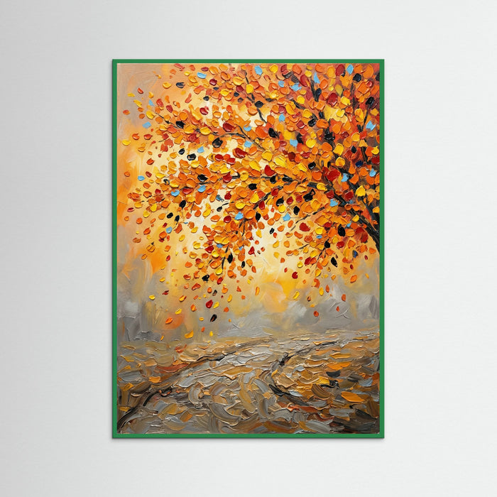 Green Wood Golden Downpour