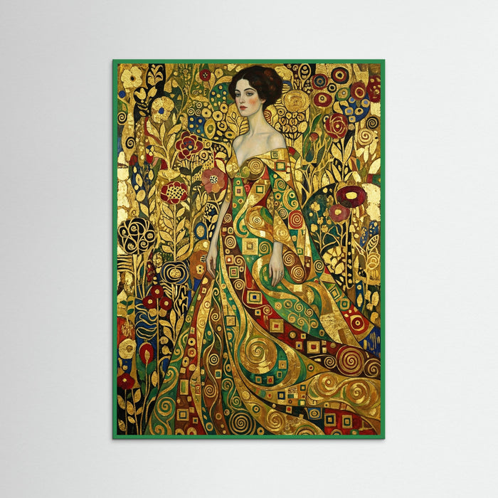 Green Wood Golden Embrace