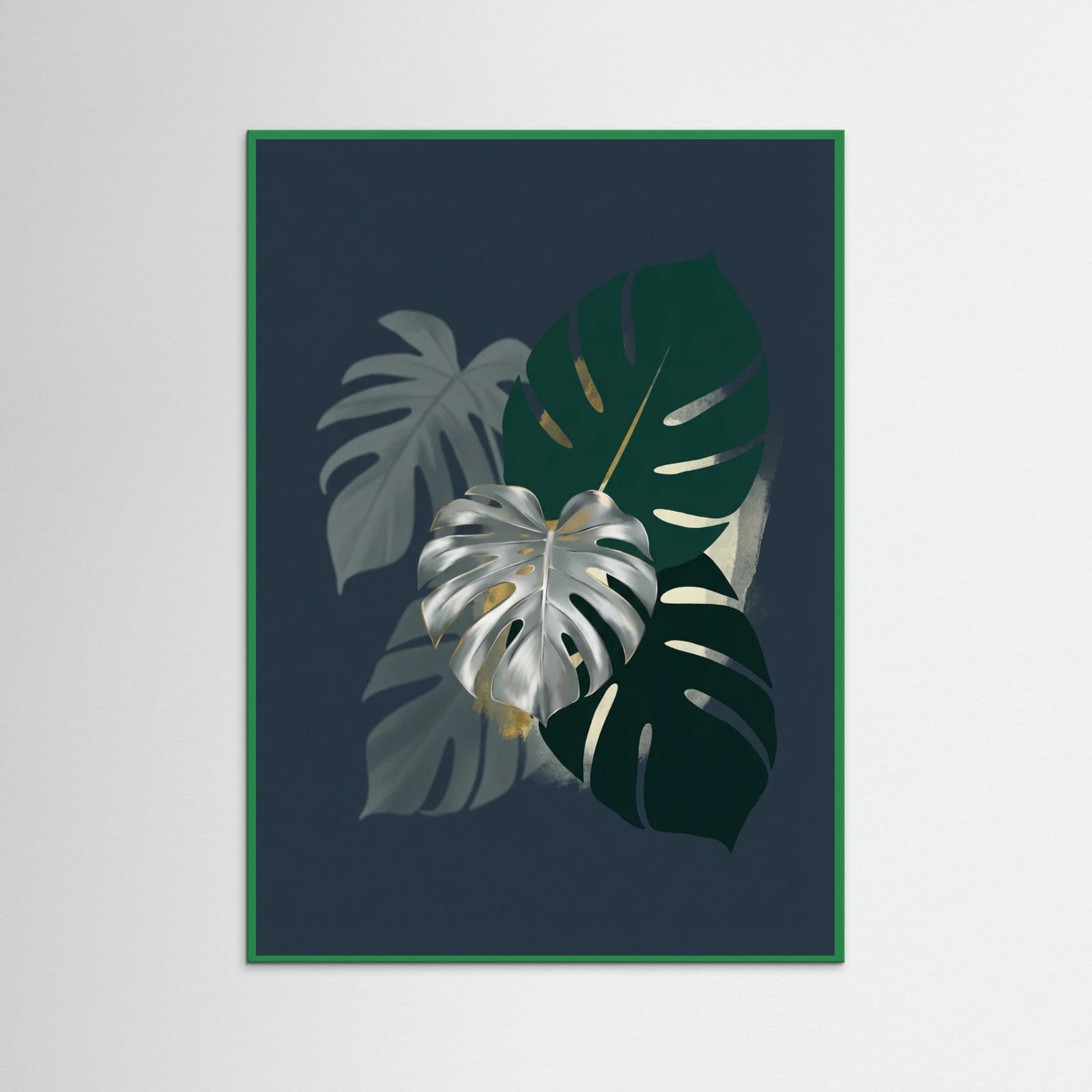 Green Wood Golden Frond