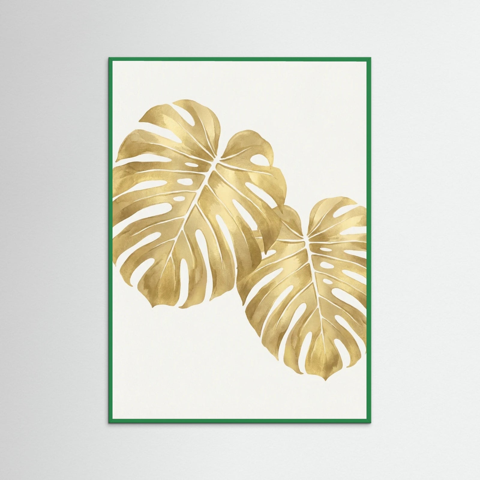 Green Wood Golden Frond