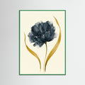 Green Wood Golden Midnight Bloom