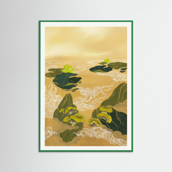 Green Wood Golden Mountain Mist
