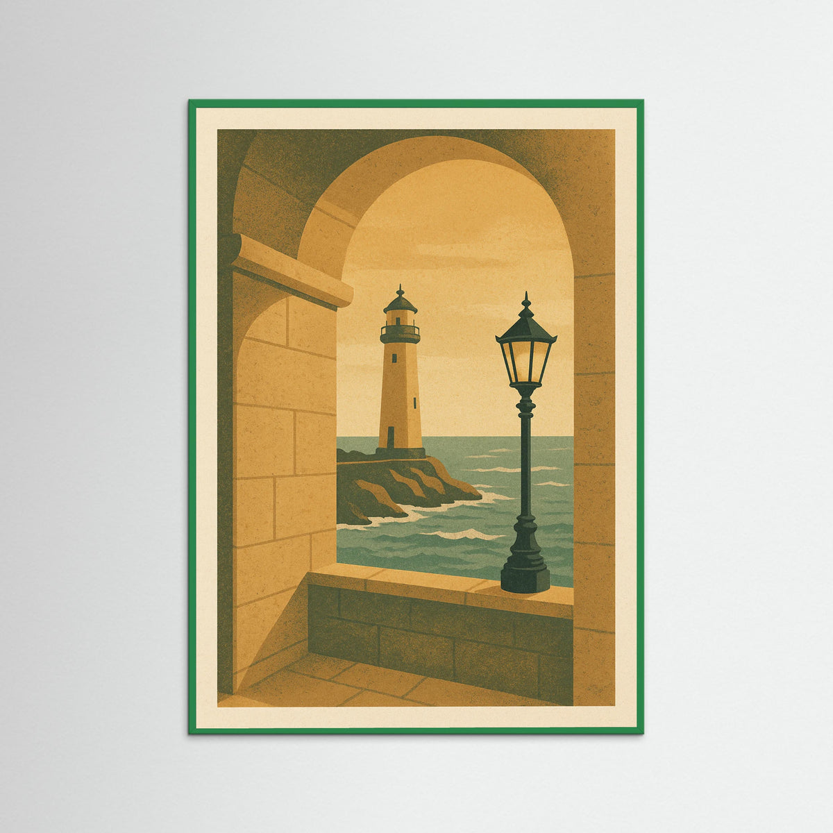 Green Wood Gothic Illumination