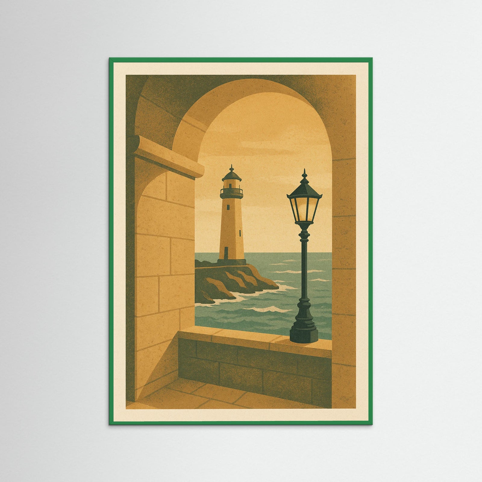Green Wood Gothic Illumination