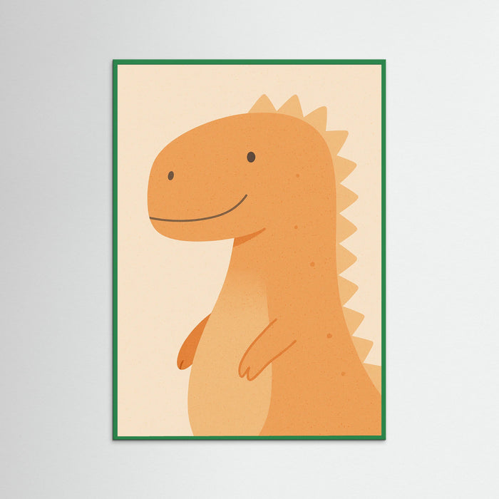 Green Wood Green Dinosaur