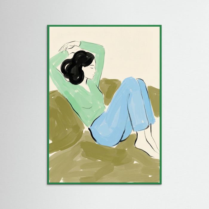 Green Repose – poster e stampa artistica