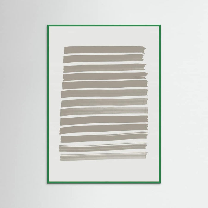 Green Strokes Poster – plakat og kunsttryk