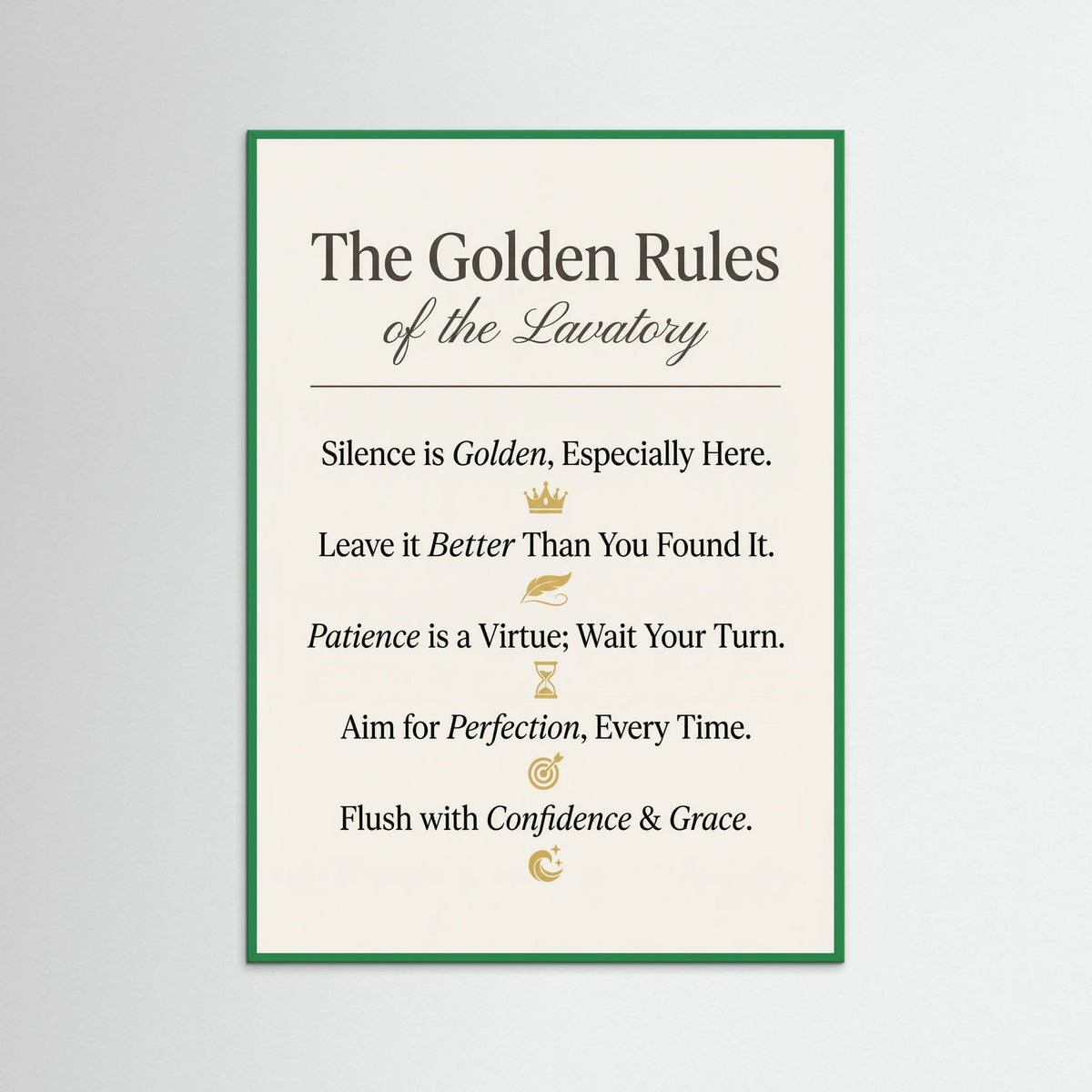 Green Wood Guest Bathroom Reviews