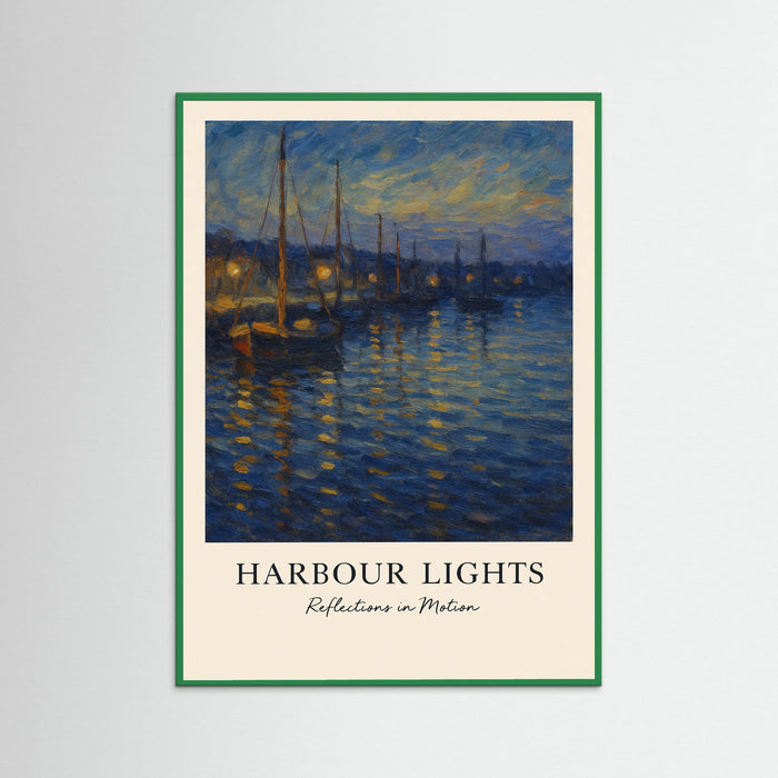 Green Wood Harbour lights