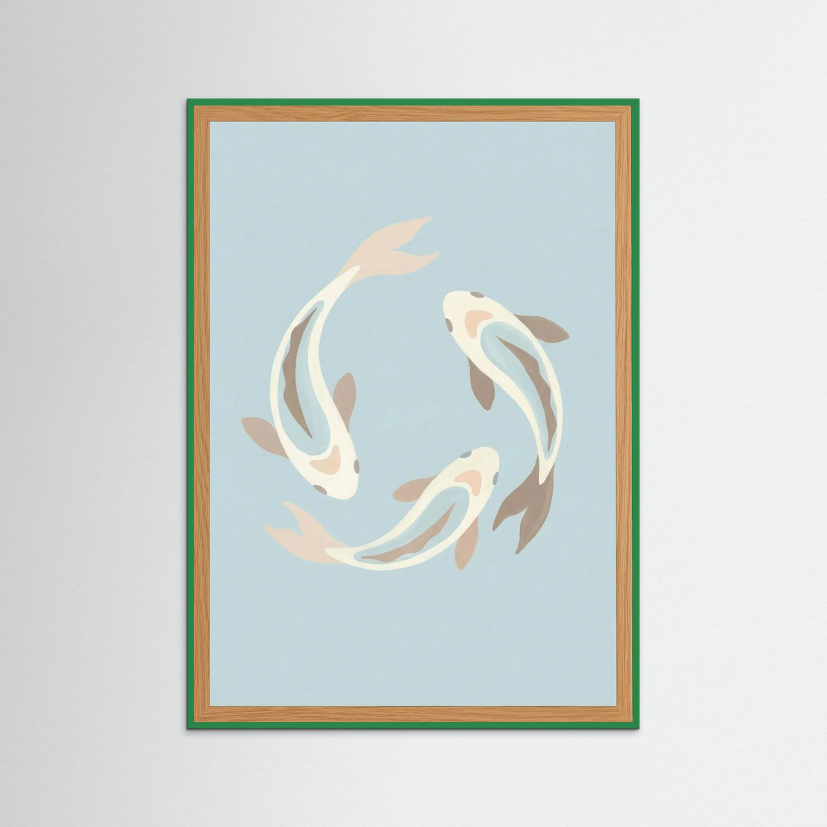 Green Wood Harmonious Flight
