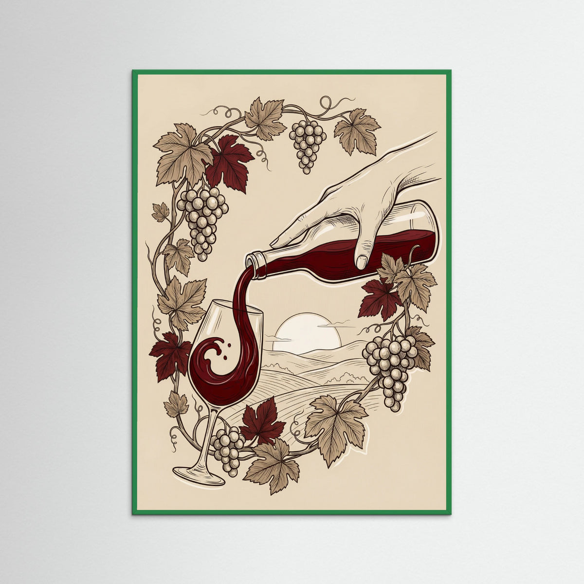 Green Wood Harvest Toast