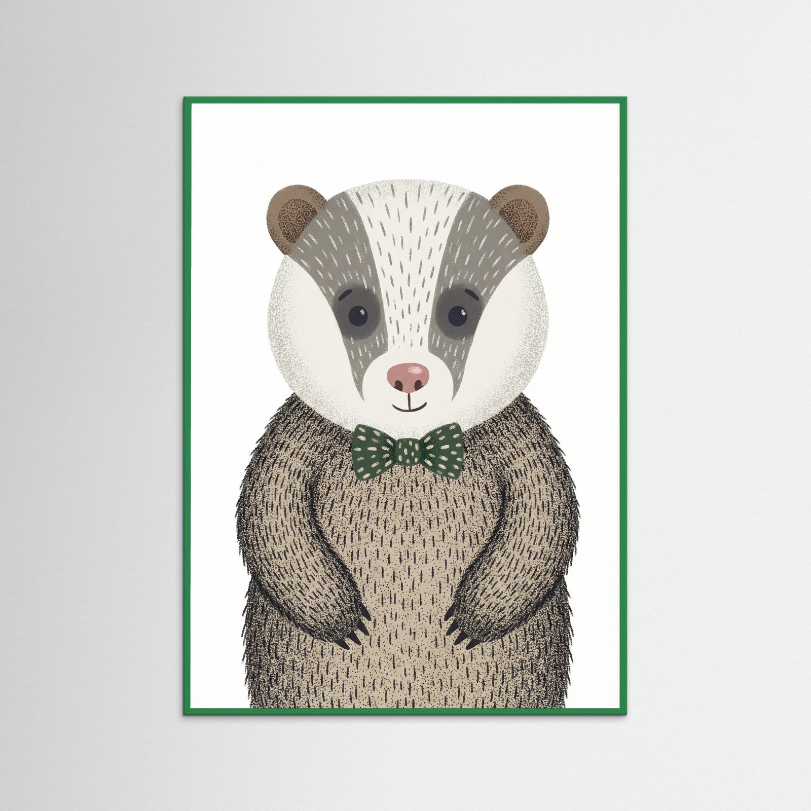 Green Wood Hatted Puppy