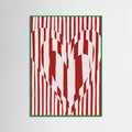 Heart in Stripes Poster – poster and art print