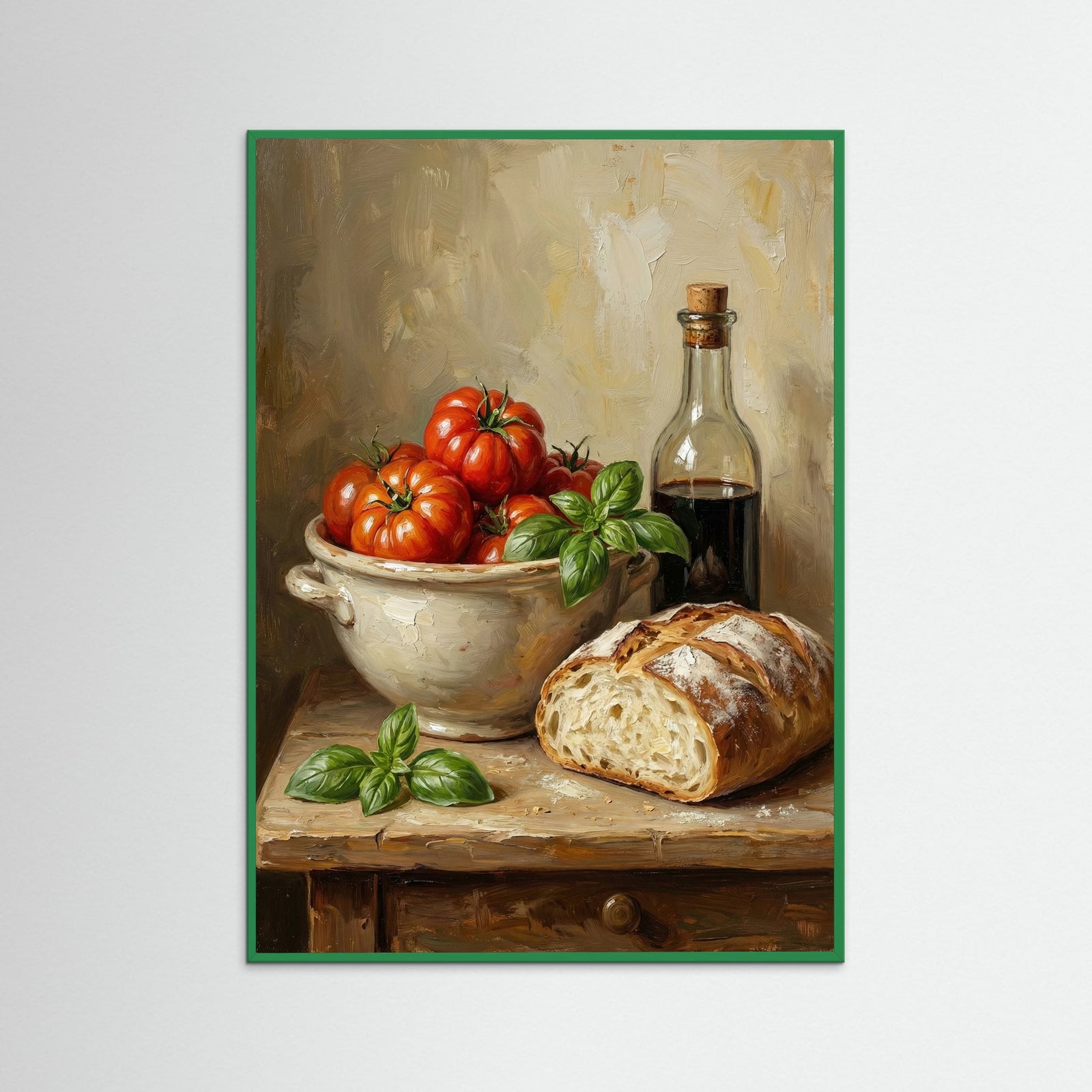 Green Wood Herbal Infusion Still Life