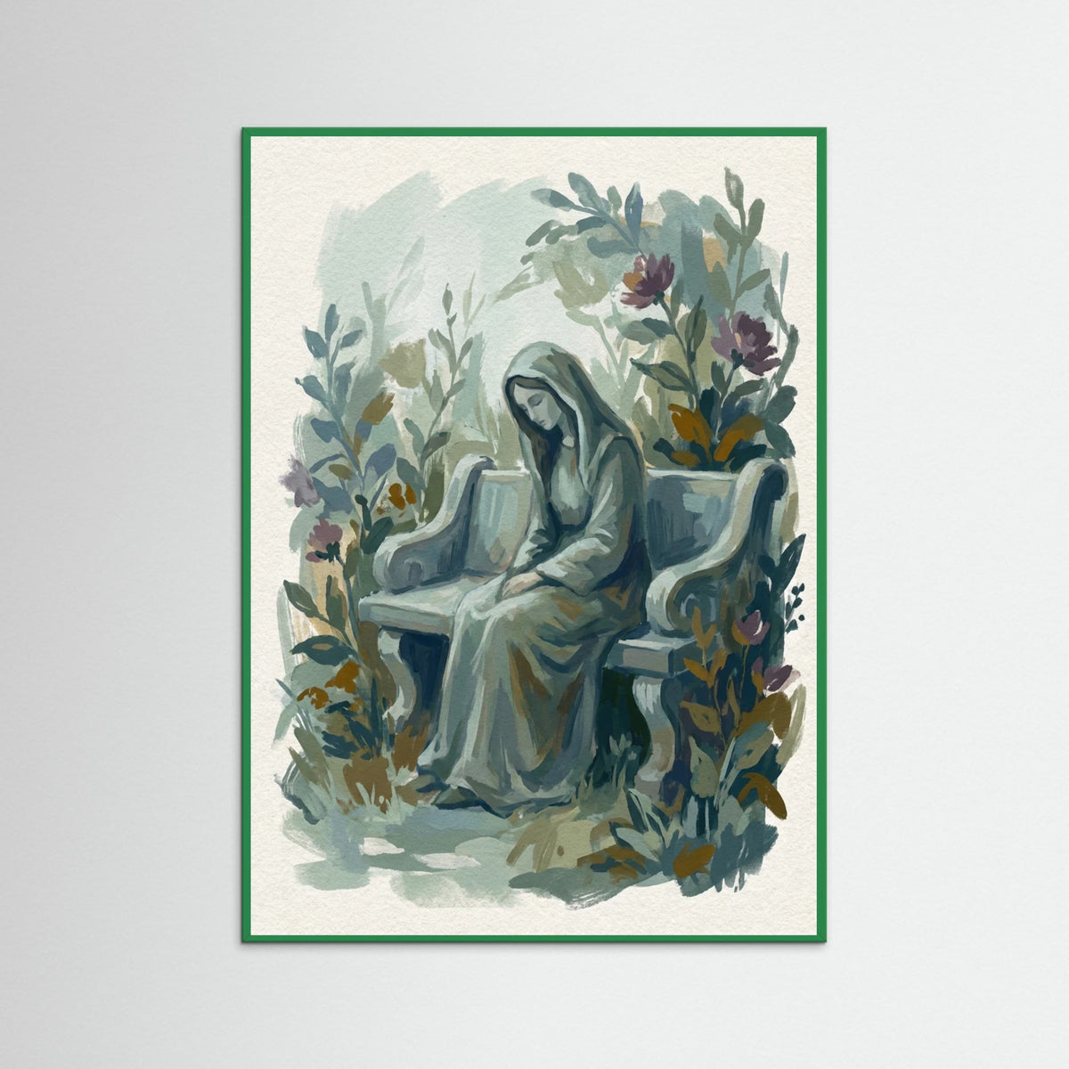 Green Wood Hidden Garden Portrait