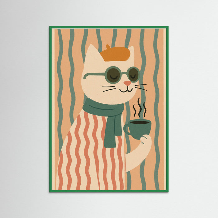 Green Wood Hipster Hound