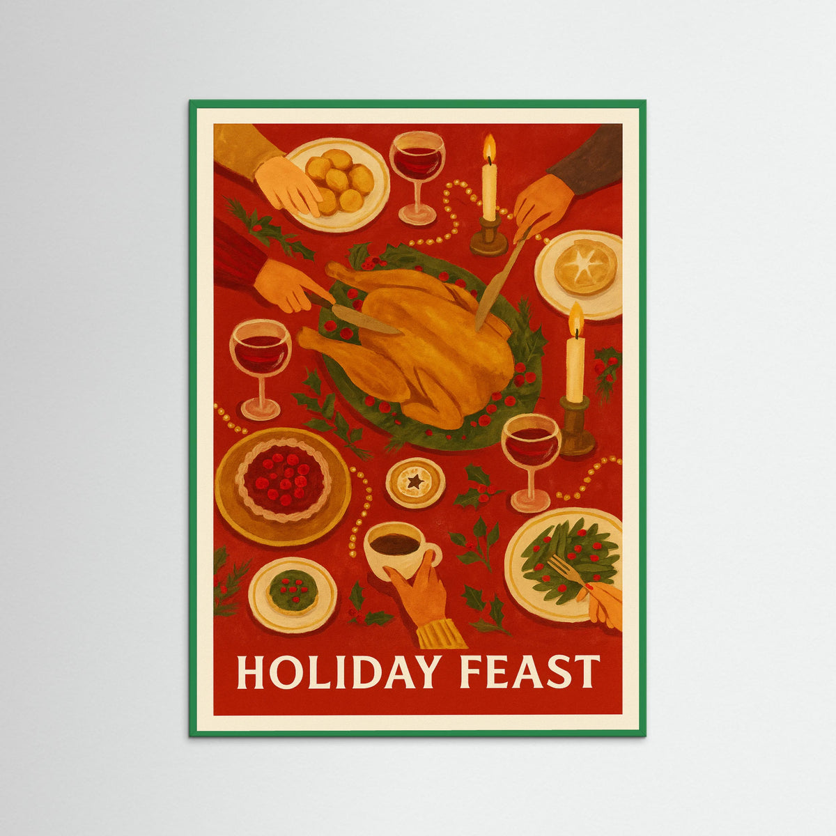 Green Wood Holiday Feast