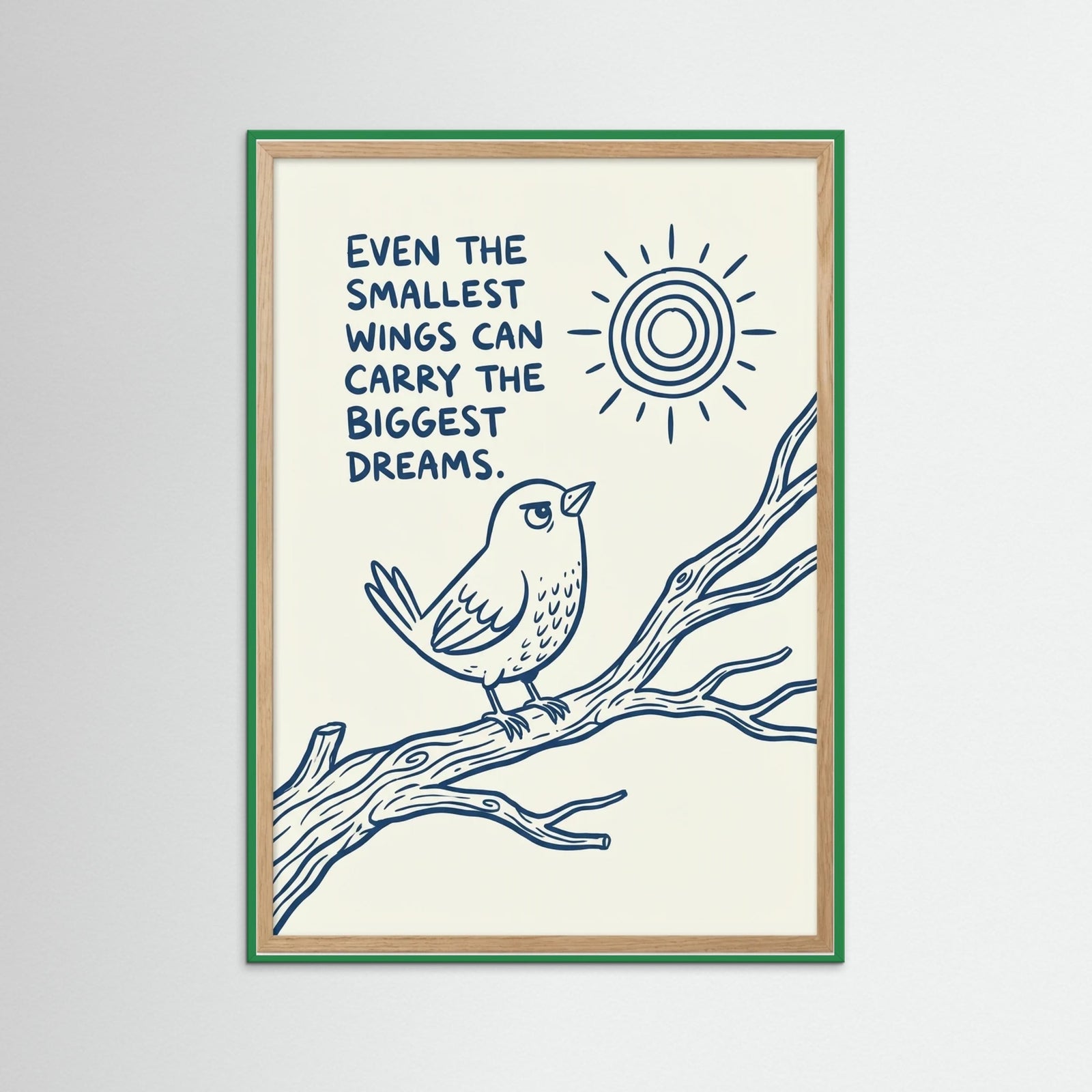 Green Wood Hopeful Ascent