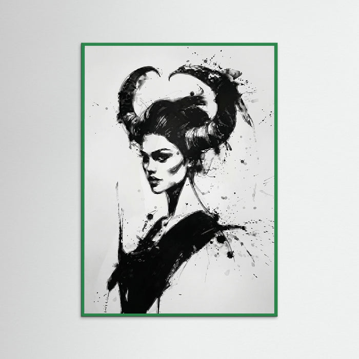 Green Wood Horned Enigma