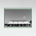 Green Wood Horse Motel Poster