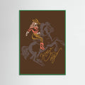 Howdy Cowgirl Poster – poster and art print